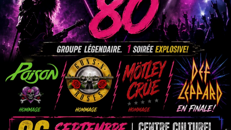 Hommage aux rock 80s