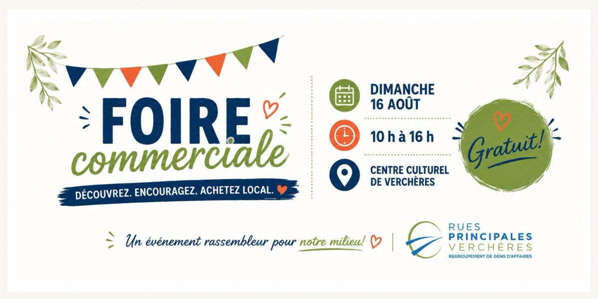 Foire commerciale de Verchères !