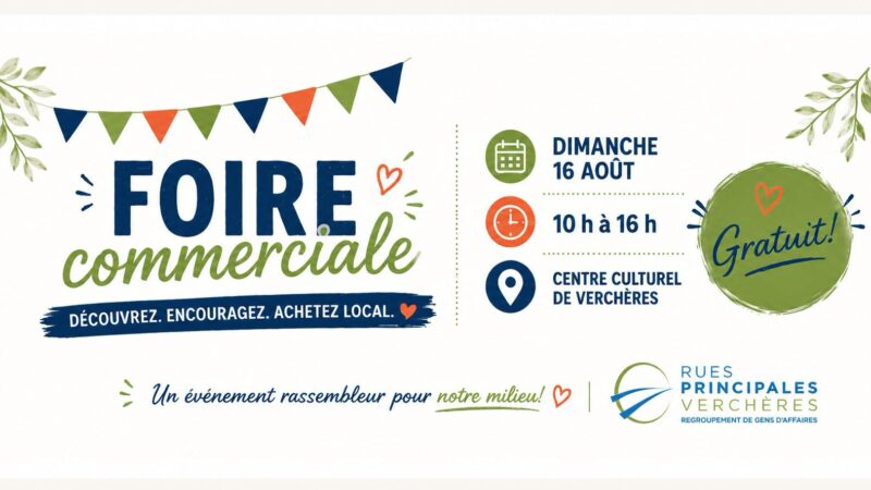 Foire commerciale de Verchères!