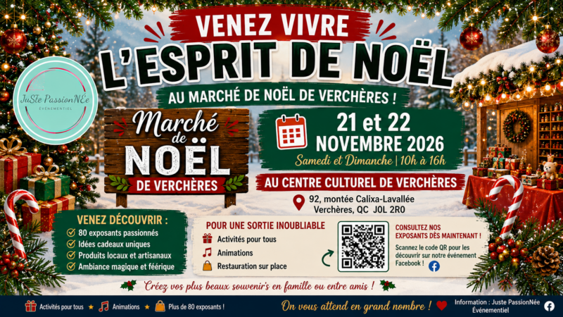 Marché de Noël – JuSte PassionNÉe